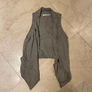 Olive Green Zara Vest